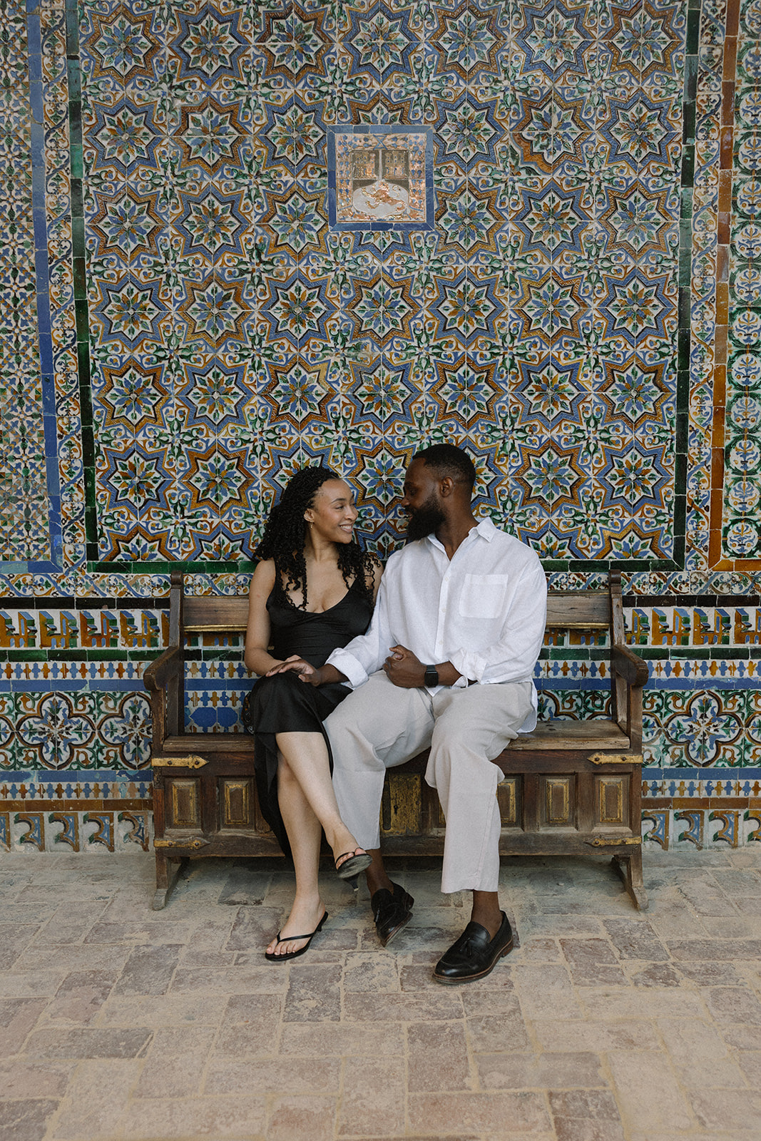 Chiazam and Tofunmi seated together